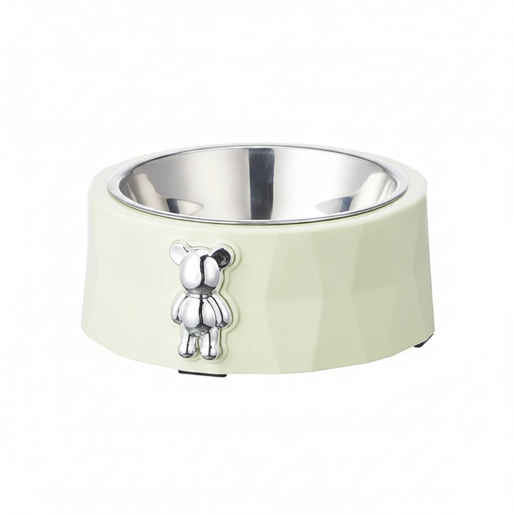 Premium Stainless Steel Pet Bowl With Anti-Slip Base For Dogs Cats
