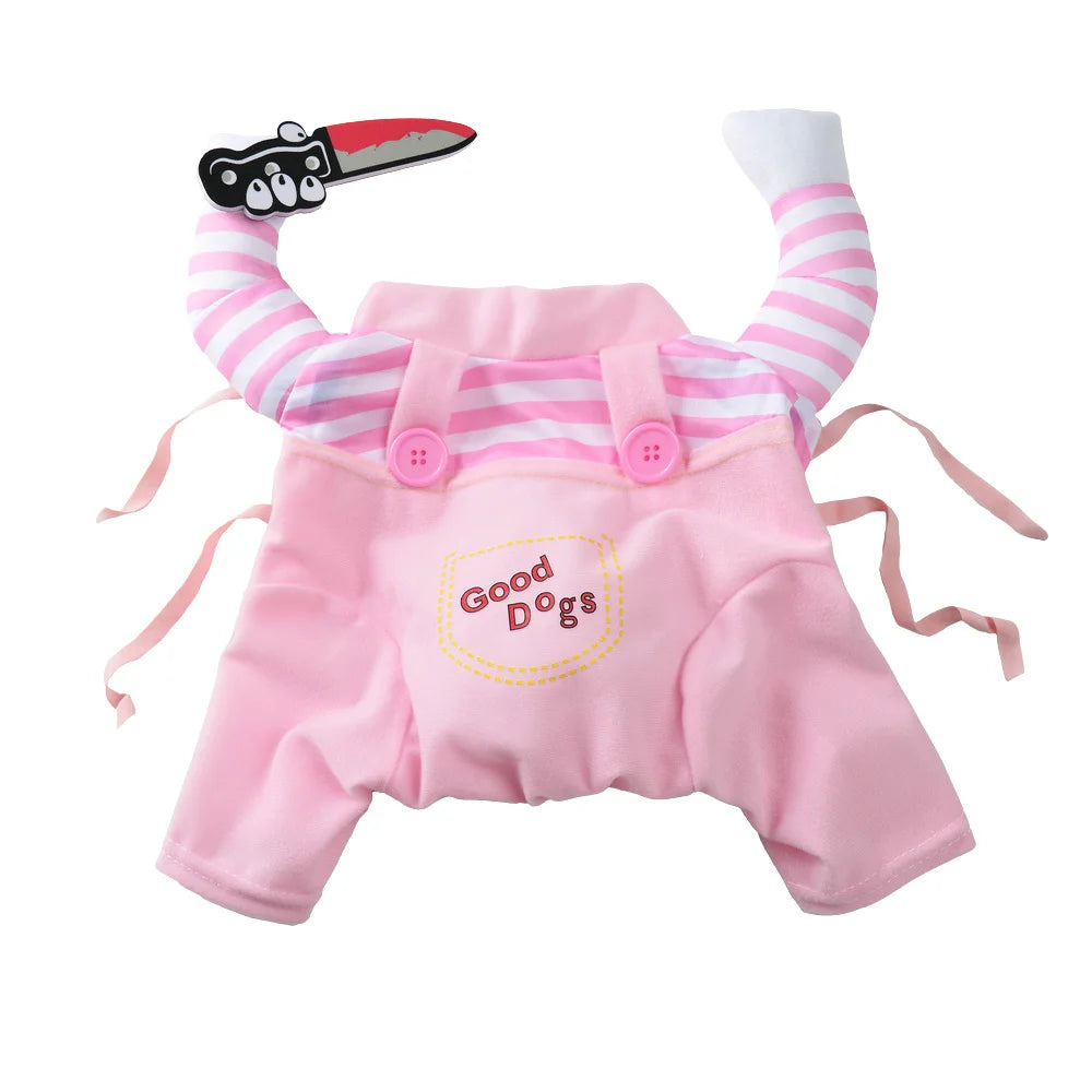 Dog Cosplay Costume For Small Medium Large Dogs Halloween Party Outfit