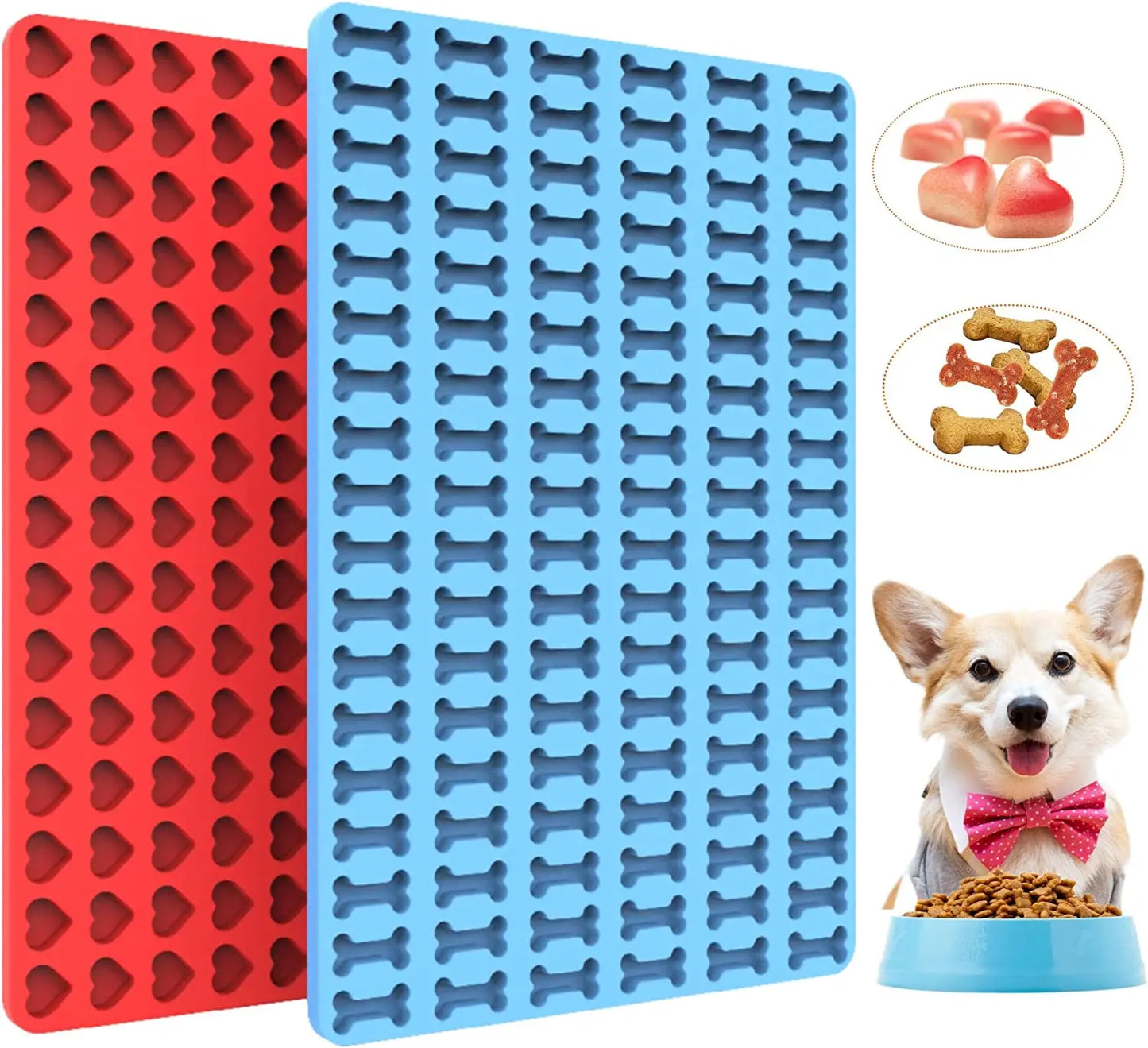 Multi-Cavity Silicone Animal Biscuit Baking Mold for DIY Treats