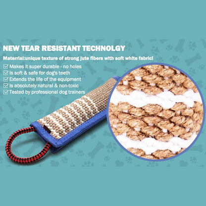 Pet Training Bite Toys - Coarse Jute Chew Sticks For Dogs