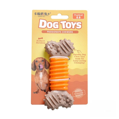 Durable Dog Chew Toy - Bite Resistant Bone Shape For All Dog Sizes
