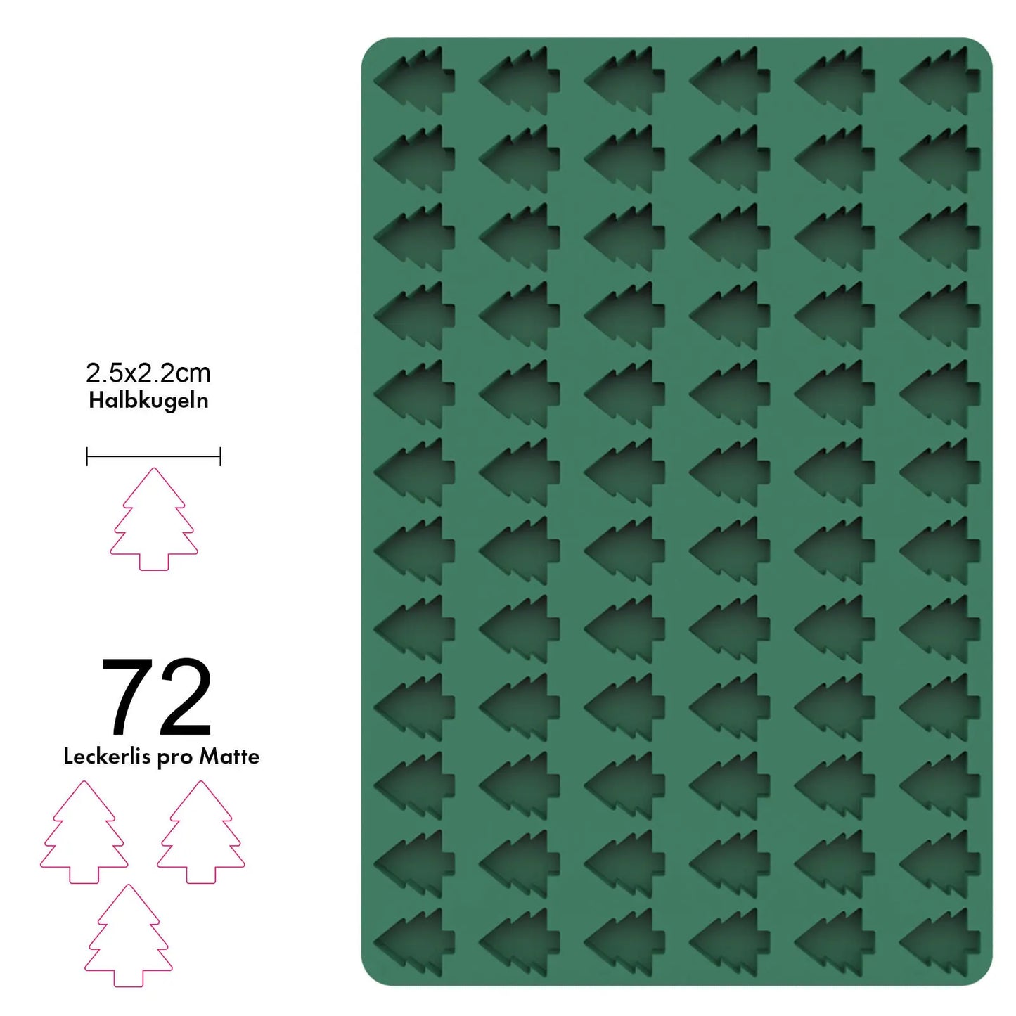 Multi-Cavity Silicone Animal Biscuit Baking Mold for DIY Treats