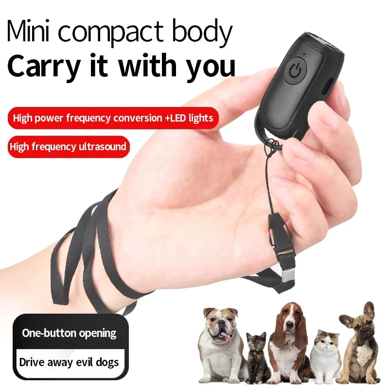 Ultrasonic Dog Repeller Portable Pet Deterrent Device