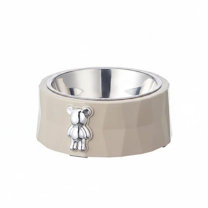 Premium Stainless Steel Pet Bowl With Anti-Slip Base For Dogs Cats