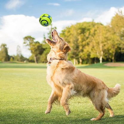 Dog Wobble Wag Giggle Ball - Interactive Sound Toy For All Dogs