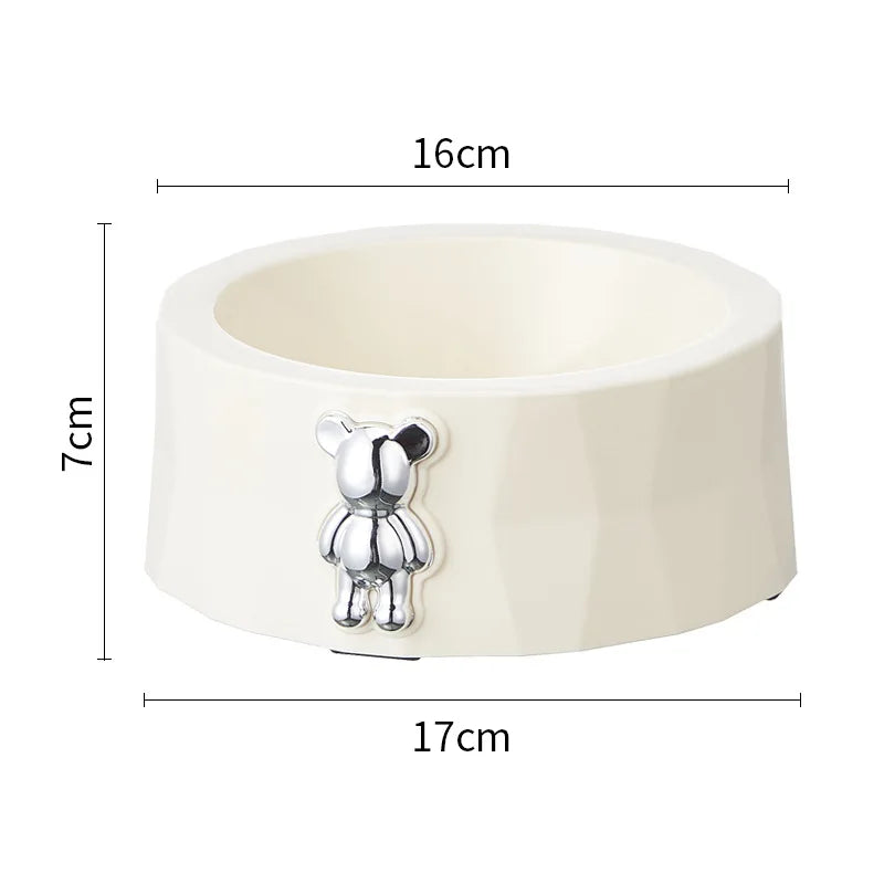 Premium Stainless Steel Pet Bowl With Anti-Slip Base For Dogs Cats