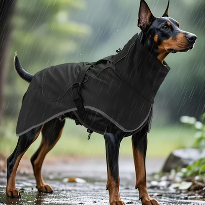 Dog Raincoat Windbreaker Waterproof Jacket All Sizes Reflective