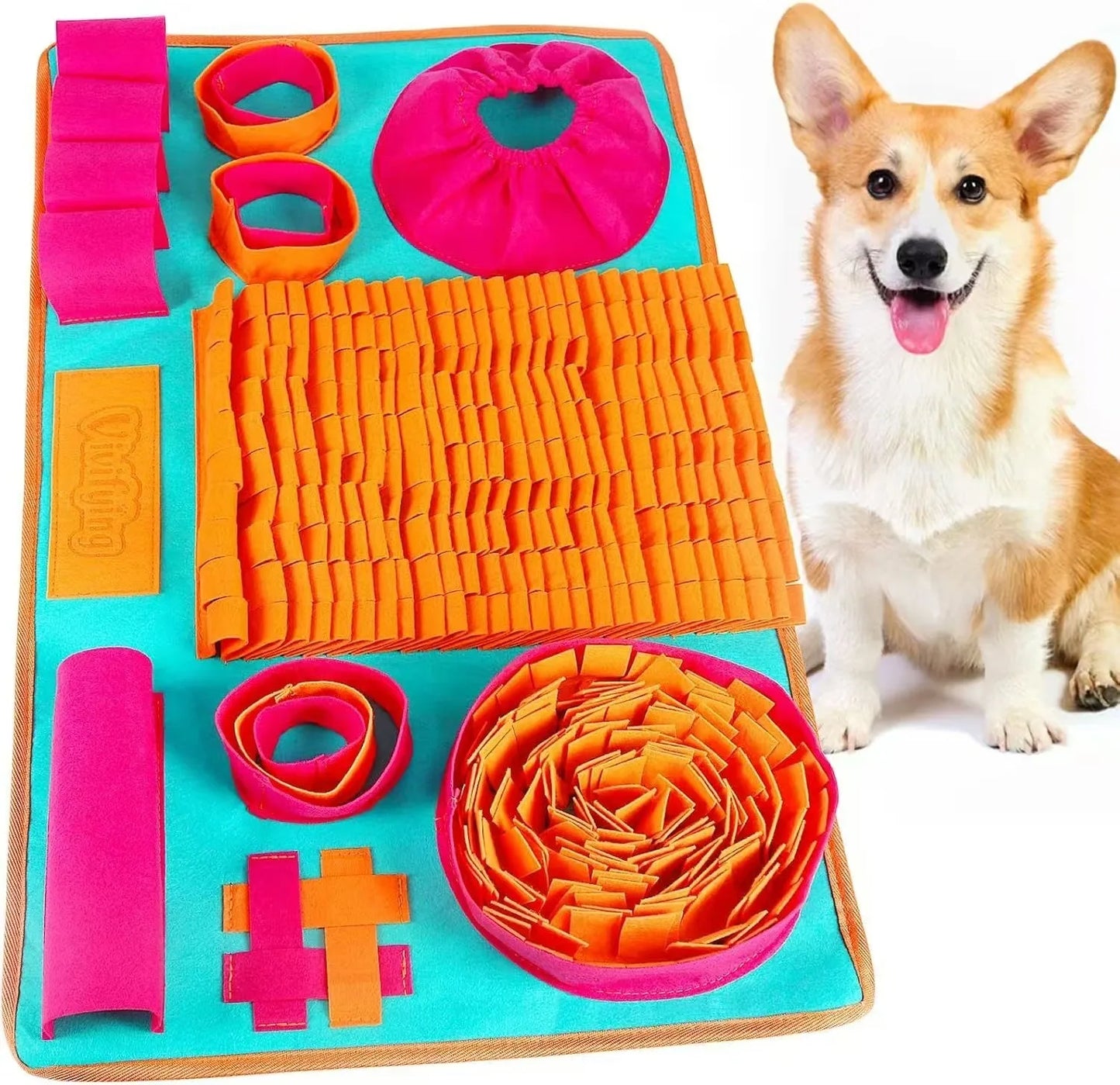 Large Snuffle Mat For Dogs Interactive Training And Stress Relief