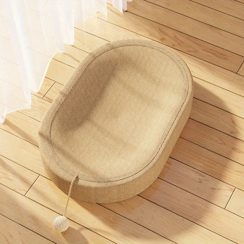 Universal Cat Scratching Board Bed With Sisal Rope Multi-Function Toy