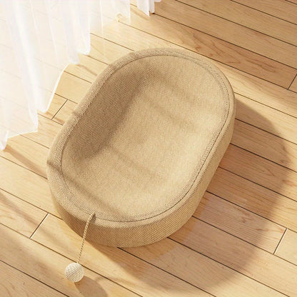 Universal Cat Scratching Board Bed With Sisal Rope Multi-Function Toy