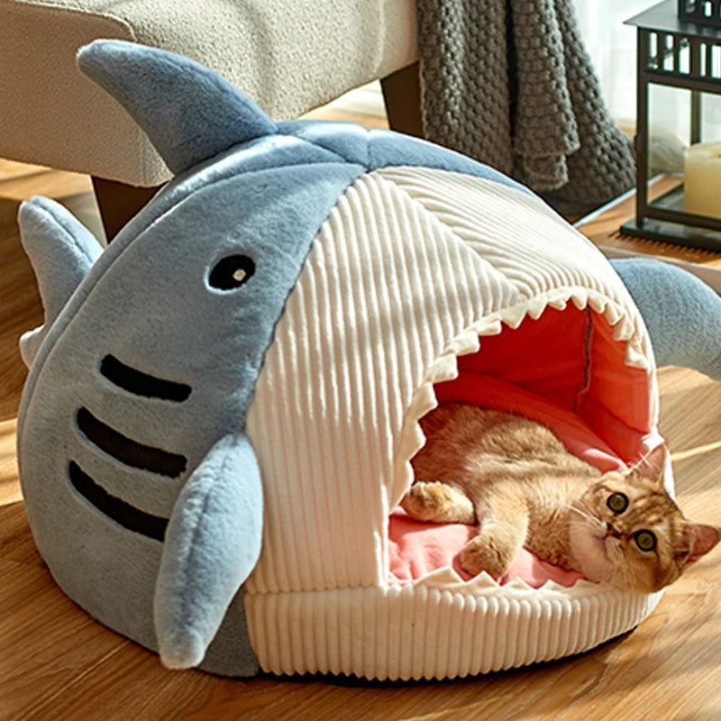 Winter Warm Cat Bed Portable Pet Cushion Kitten Basket House