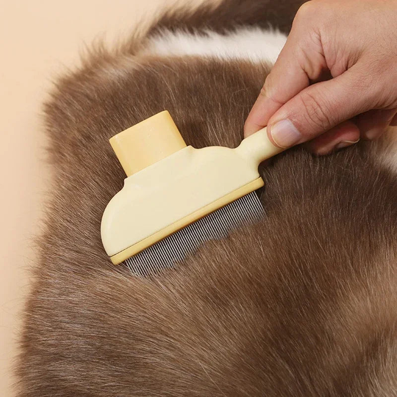Pet Hair Removal Brush - Universal Cat Dog Grooming Comb