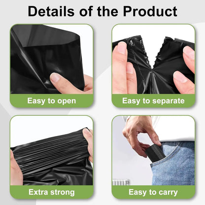 Dog Poop Bags With Dispenser - Leak Proof Pet Waste Bags