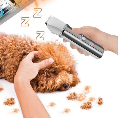 4-In-1 Pet Grooming Set With Rechargeable Clippers And Low Noise