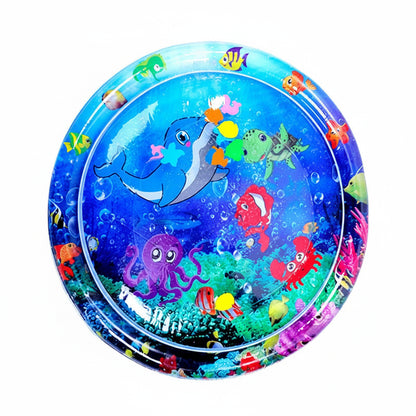 Cat Water Play Mat - Interactive Sensory Cooling Toy For Cats