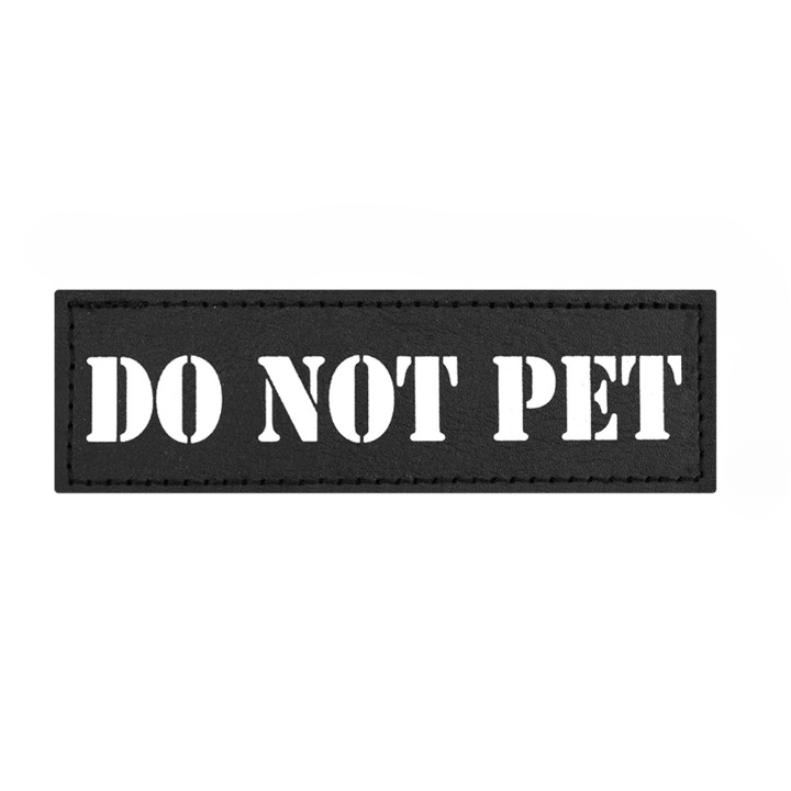 Tactical Dog Patch Bundle For Vest Harness Collar Custom Name ID