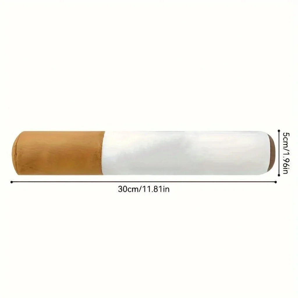 Adorable Cigar-Shaped Dog Toy - Soft Interactive Squeaky Toy