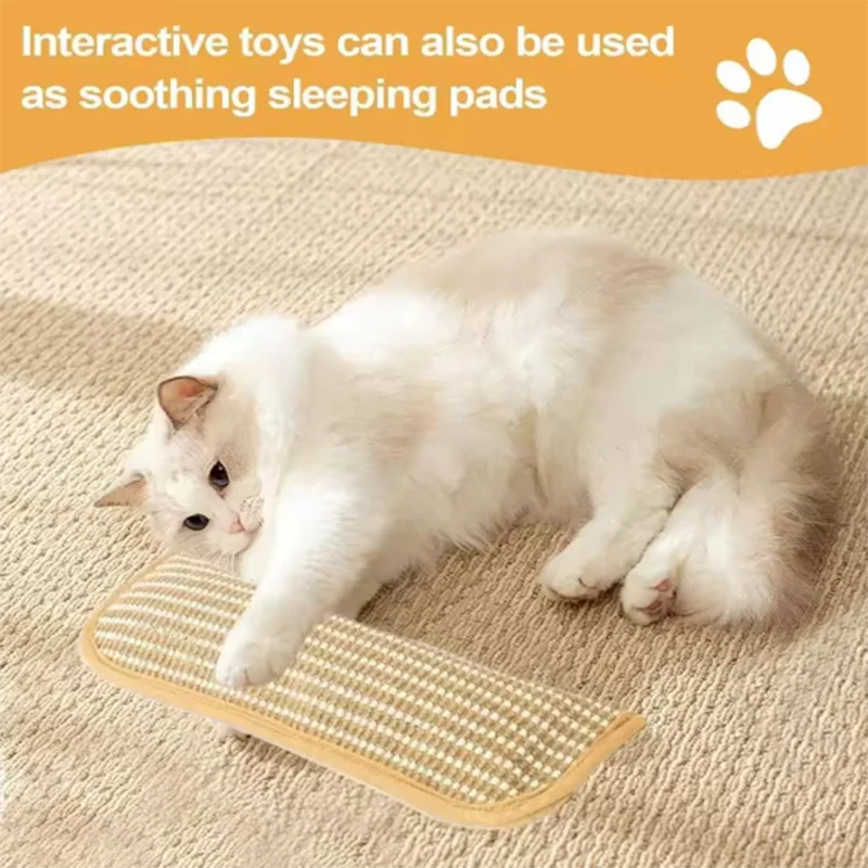 Cat Scratcher Interactive Toys With Catnip For Kittens