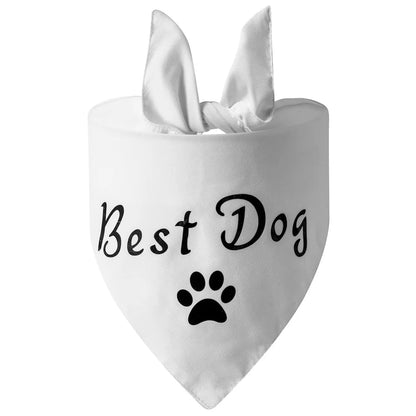 Dog Wedding Bandana She Said Yes Engagement Announcement Pet Scarf