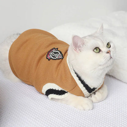 Cat Dog Sweater Winter Pet Clothes For Small Dogs And Cats