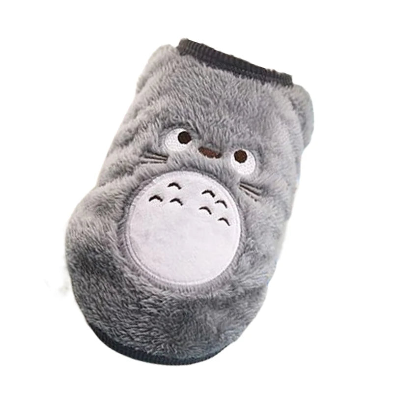 Cute Dog Winter Vest For Small Dogs Cats Warm Pet Sweater Jacket