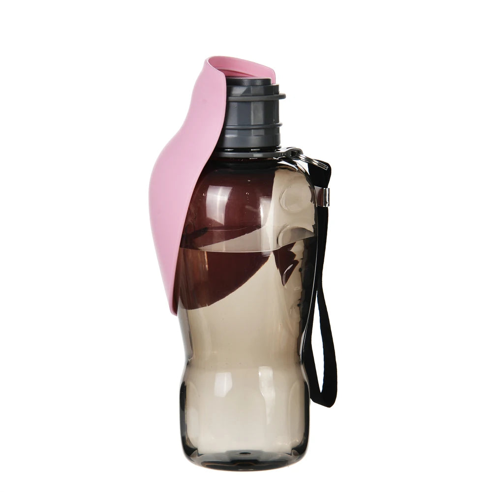 Foldable Pet Water Bottle 800ml Portable Dispenser For Dogs Cats