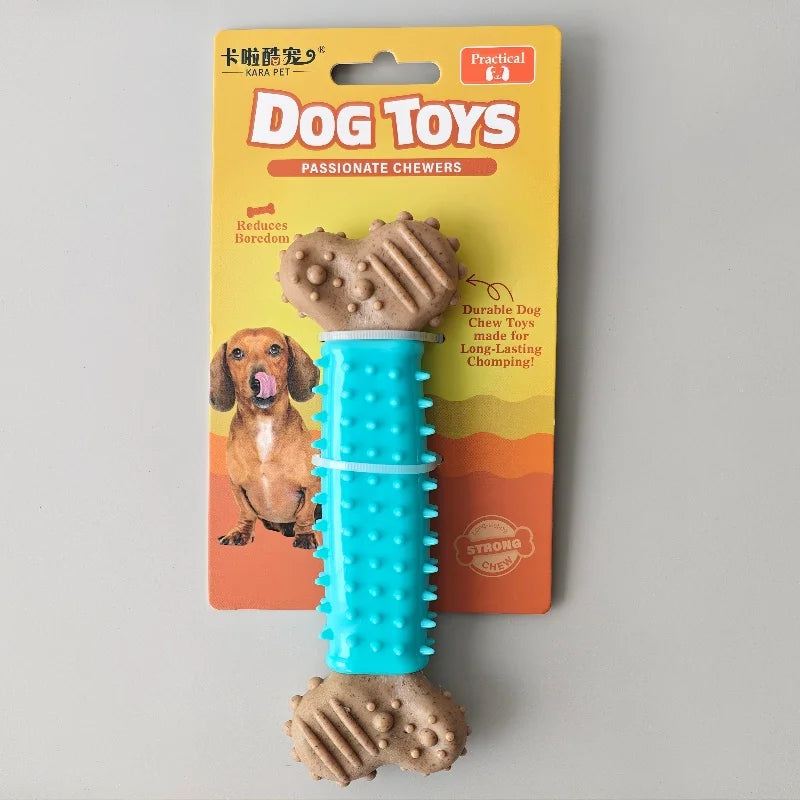 Durable Dog Chew Toy - Bite Resistant Bone Shape For All Dog Sizes