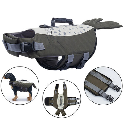 Dog Life Jacket Swimming Safety Vest for Small Medium Large Dogs