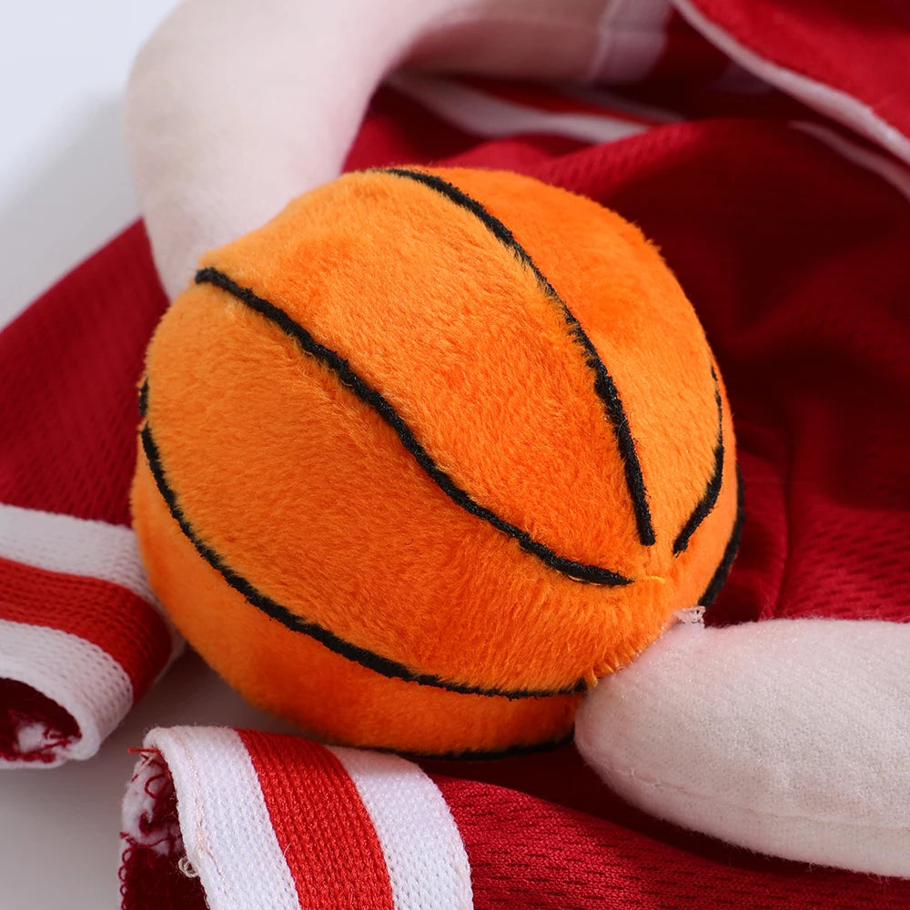 Large Dog Halloween Basketball Costume - Funny Pet Cosplay Clothes