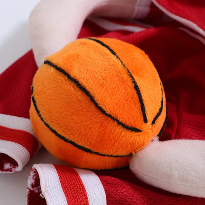 Large Dog Halloween Basketball Costume - Funny Pet Cosplay Clothes