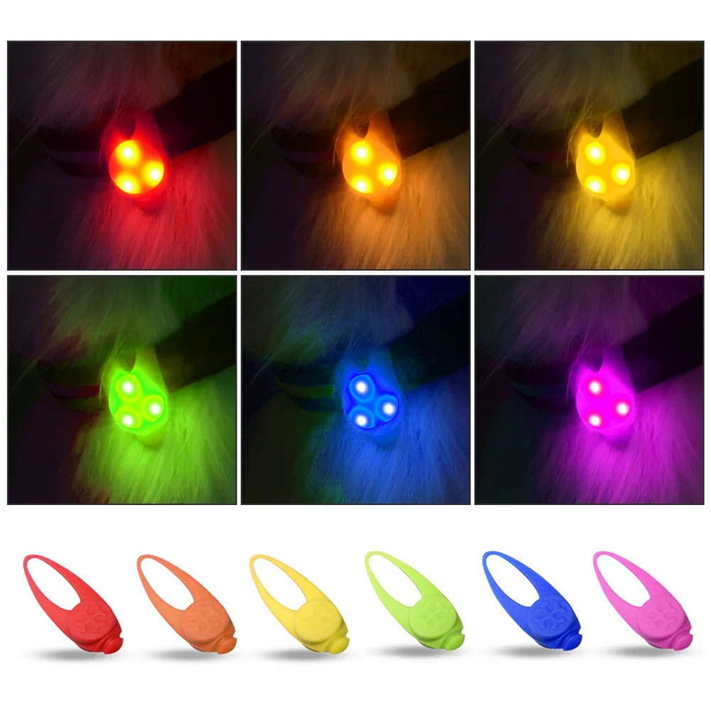Pet LED Safety Collar Light - Flashing Glow Pendant For Dogs