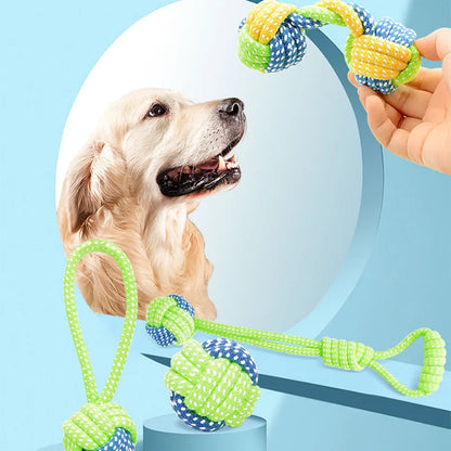Dog Rope Toys For Large And Small Dogs Interactive Cotton Chew Toy