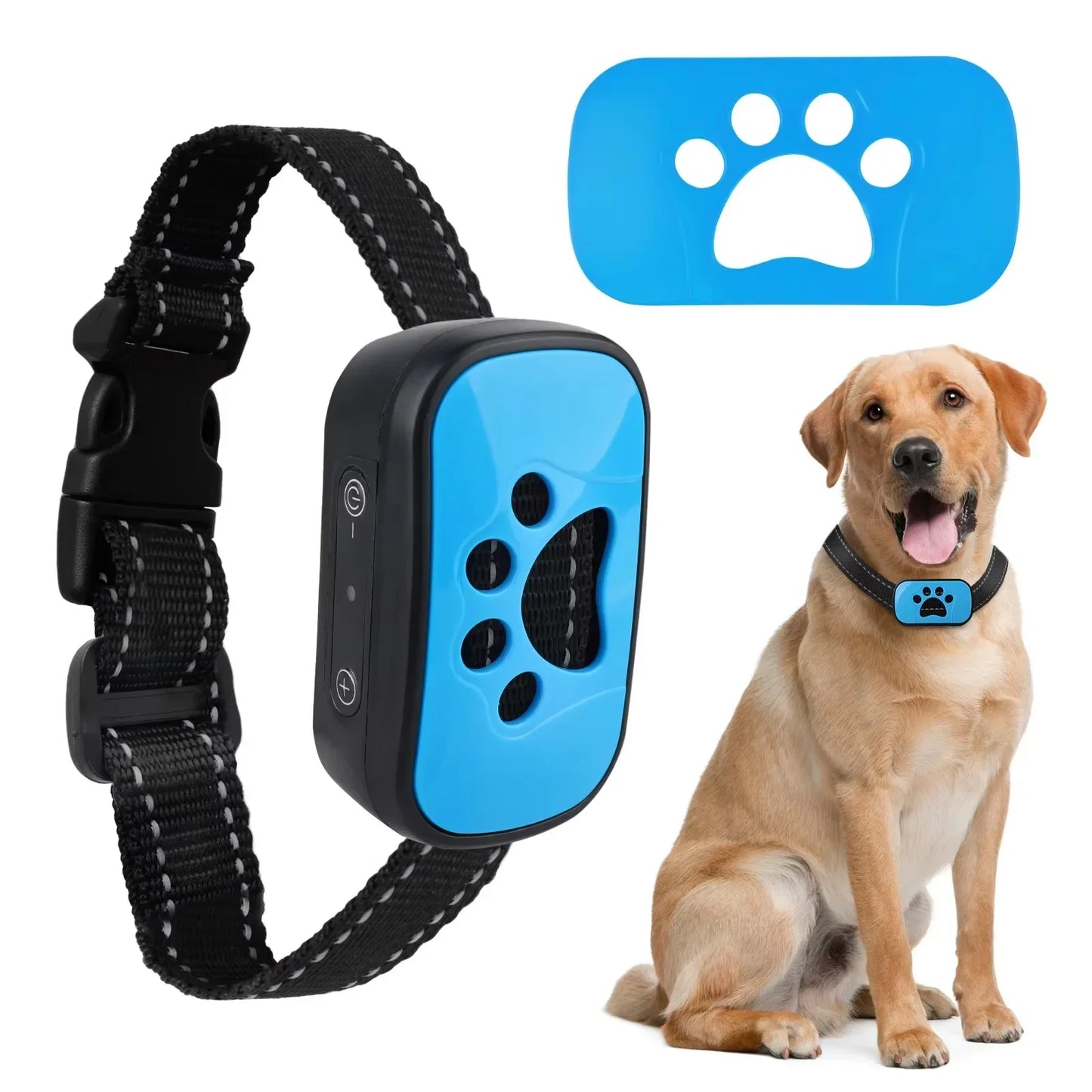 Pet Anti Barking Device USB Rechargeable Training Collar