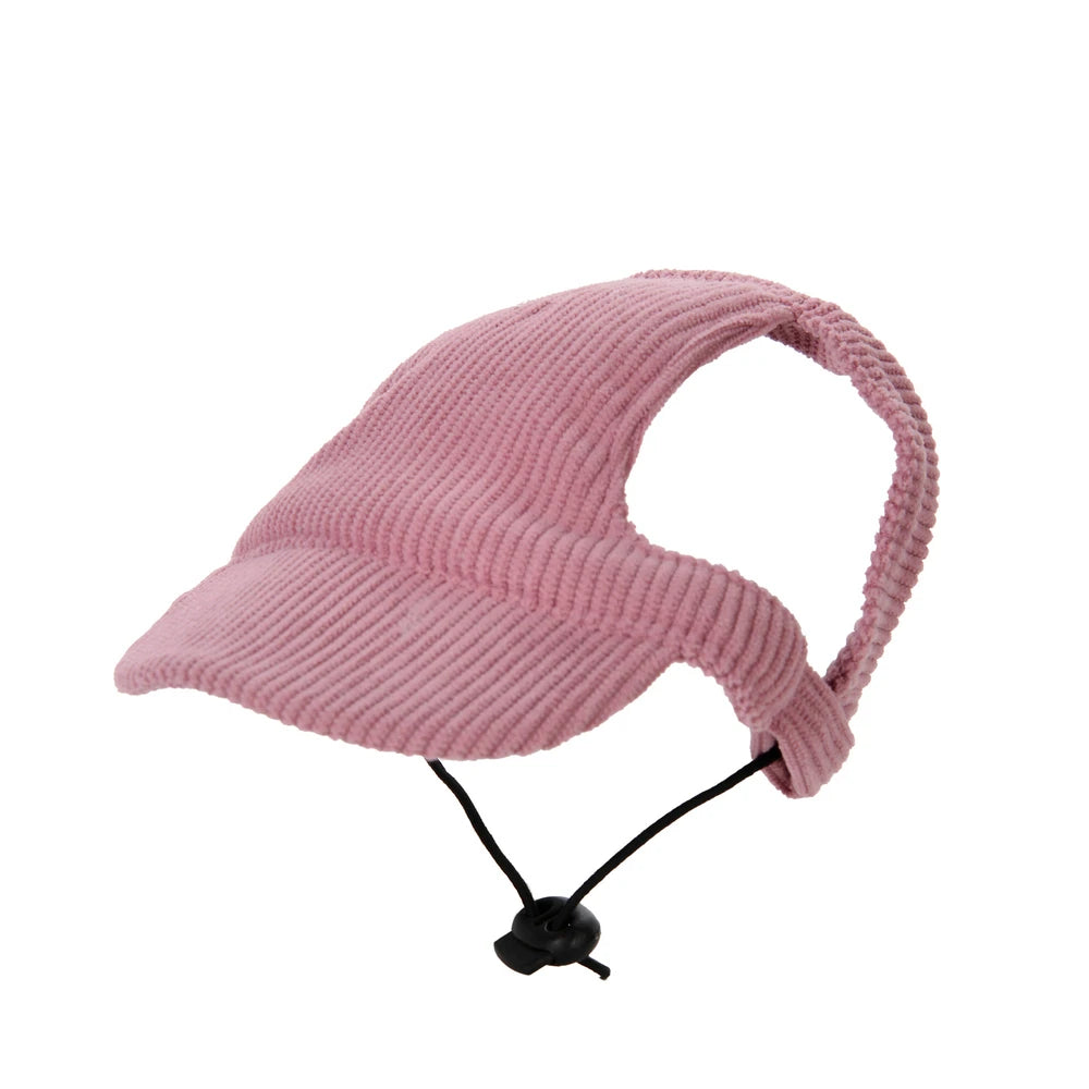 Cute Pet Hat Adjustable Breathable Cap With Ear Holes For Cats Dogs