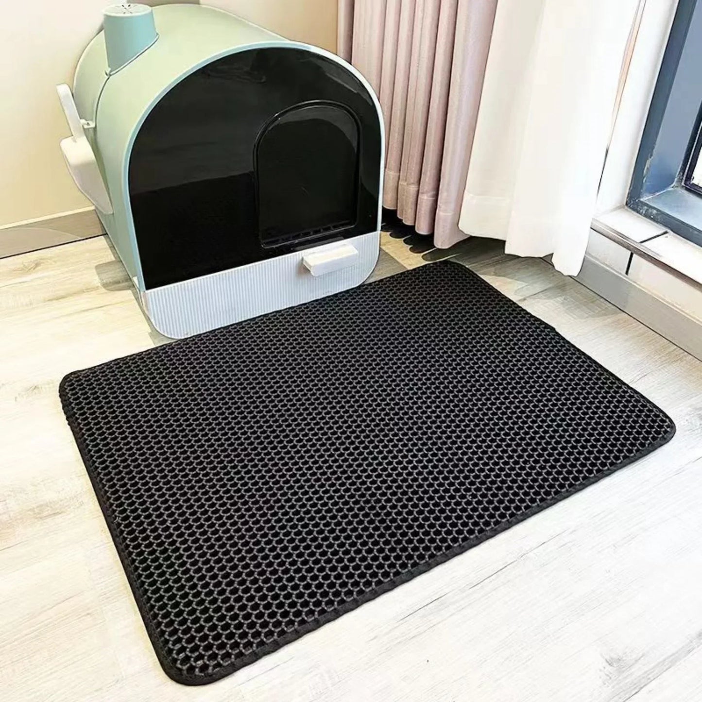 Extra Large Cat Litter Mat Heavy Duty Waterproof Non Slip Pet Floor