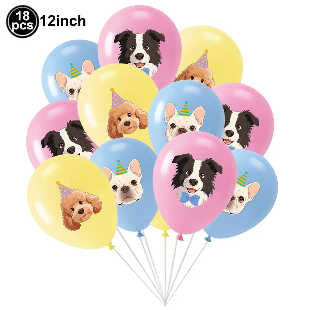 Dog Birthday Cake Toppers - Pet Puppy Party Decorations