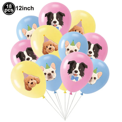 Dog Birthday Cake Toppers - Pet Puppy Party Decorations