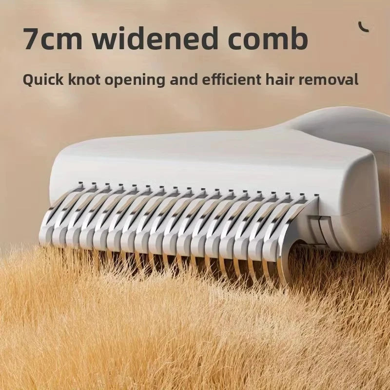 Stainless Steel Dog Hair Removal Brush - Professional Pet Grooming Tool