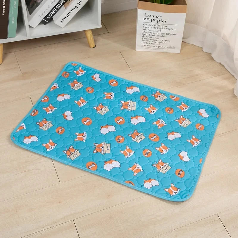 Washable Reusable Pet Pee Pad - Waterproof Dog Training Mat