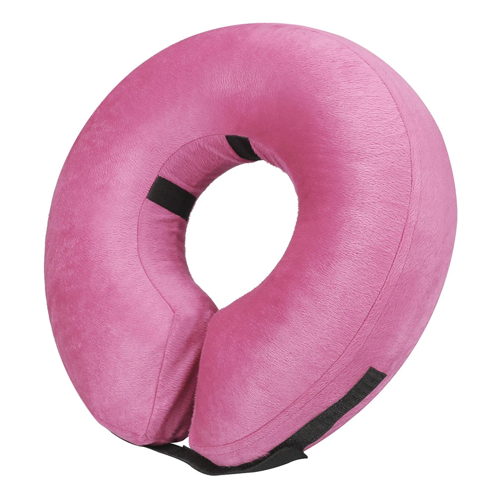 Inflatable Dog Collar After Surgery - Soft Pet Recovery Cone