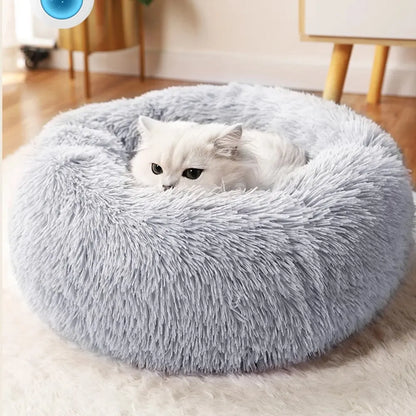 Super Cat Bed Warm Sleeping Nest - Soft Plush Pet Bed For Cats