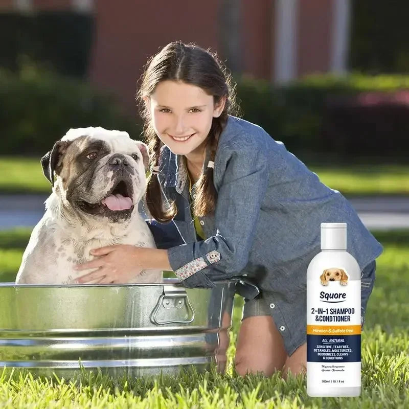 Puppy Shampoo And Conditioner 2 In 1 Natural Moisturizing Formula For Sensitive Skin