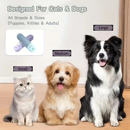 Soft Silicone Dog Toothbrush 360 Degree Finger Brush For Pet Dental Care