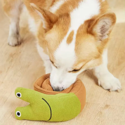 Snail Pet Toy Interactive Puzzle Mat For Dogs And Cats Training