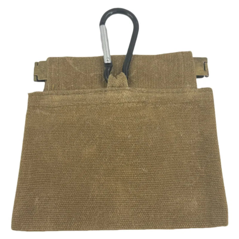 Portable Dog Food Storage Bag Canvas Pet Snack Carrier