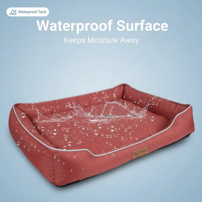 Waterproof Dog Bed Oxford Fabric Square Pet Mat All Seasons