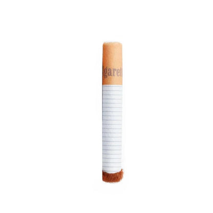 Funny Interactive Plush Dog Chew Toy - Cigarette Design Pet Gift