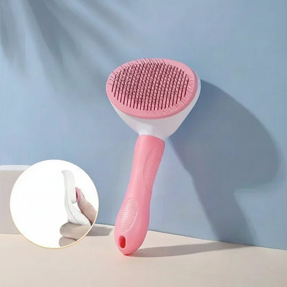 Self Cleaning Pet Hair Remover Comb For Dogs And Cats