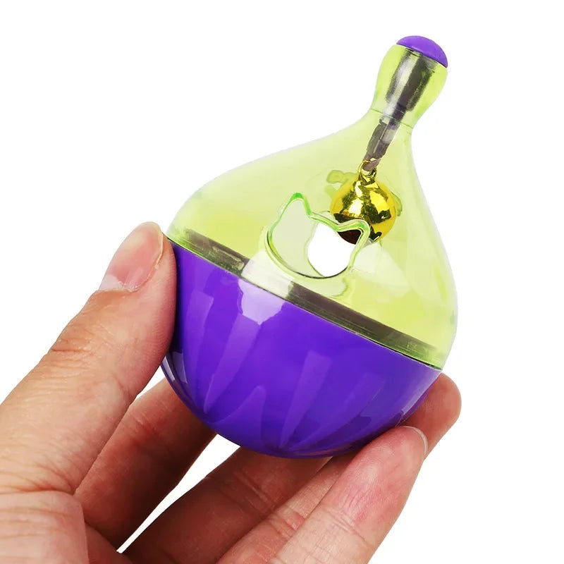 Pet Food Ball Toy - Interactive Tumbler Feeder For Dogs & Cats