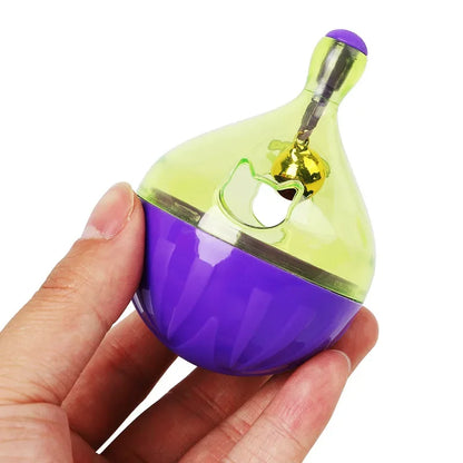 Pet Food Ball Toy - Interactive Tumbler Feeder For Dogs & Cats